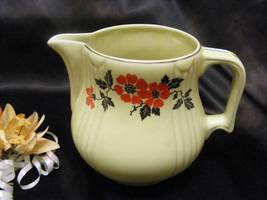 2550 Antique Hall China Red Poppy Daniel Radiance Jug  - £28.74 GBP