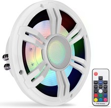 Low Profile Pp Cone With Rubber Edge, 30 Oz Magnet, 1.5&quot; Voice Coil, Rgb Lights, - £49.39 GBP