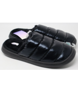 Women&#39;s Merritt Platform Shine Scuff Slide Slippers - Stars Above Black ... - $14.84