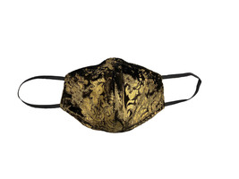 Golden Velvet - High Fashion Designer Face Mask - £15.65 GBP