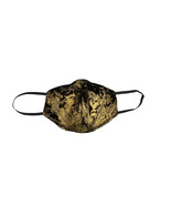Golden Velvet - High Fashion Designer Face Mask - $27.28 CAD