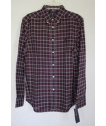 RALPH LAUREN Boys Long Sleeve Cotton Button Down Shirt size L (14-16) New - £17.91 GBP