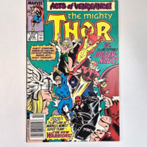 Thor #412 Newsstand High Grade 1st Full New Warriors Juggernaut Appearence - $282.54 MXN