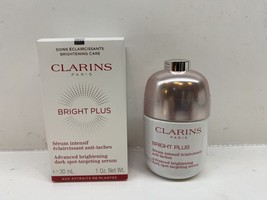 Clarins Bright Plus Advanced Brightening Dark Spot Serum 1 oz NIB Factor... - $595.41 MXN