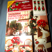 Christmas RUB-ON TRANSFERS Priscills Hauser 8 transfers (sew cabF) - $1.20