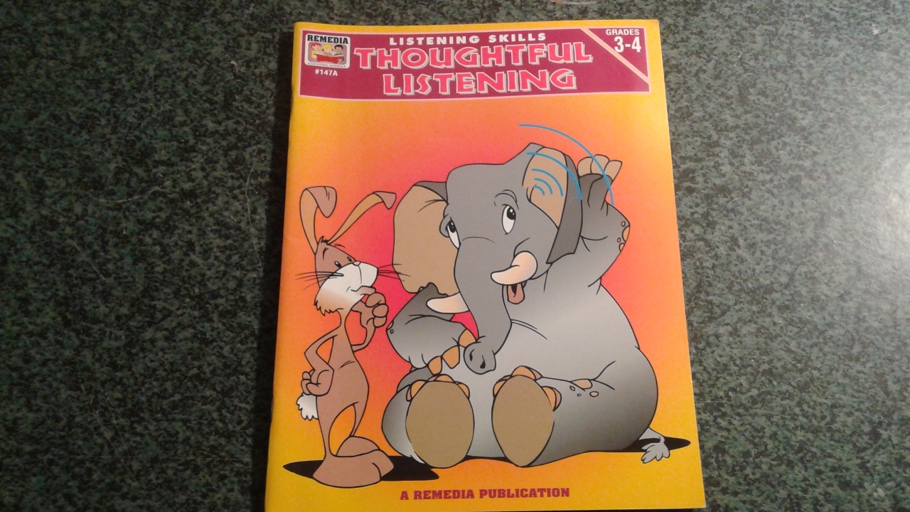 THOUGHTFUL LISTENING GRADES 3-4, REMEDIA PUBLICATIONS - $7.99