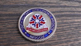 US Army 704th Military Intelligence Brigade INSCOM Commanders Challenge Coin - £18.78 GBP