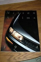 1994 Nissan Altima Brochure - $1.50