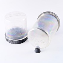 Lot of 2 Nikon Nikkor Clear Plastic Bubble Lens Cases 5.5 &amp; 4 inch Tall - $23.33