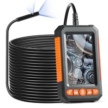 VEVOR Endoscope Camera with Lights Dual Lens Borescope 49.2FT Cable 4.3&quot;... - $101.96