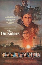 1983 The Outsiders Movie Poster Print Patrick Swayze Tom Cruise Ralph Ma... - £7.05 GBP