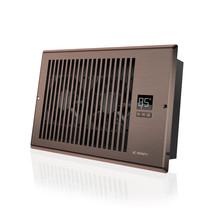 AIRTAP T6, Quiet Register Booster Fan, Heating / Cooling 6 x 10 Registers Brown - £94.82 GBP
