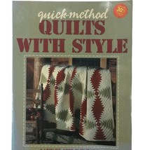 Quick Method Quilts With Style Pattern Book - 41 Quilting Project Paperback - $23.04