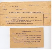 1925 International Exposition of San Antonio Texas  Ephemera  - £17.15 GBP