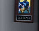BILL FRALIC PLAQUE PITTSBURGH PANTHERS PITT NCAA - $3.95