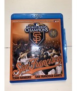World Series Texas Rangers vs San Francisco Giants (Blu-Ray, 2010) Great... - $12.98