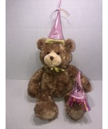 Gund Confetti 15140  Musical Animated Happy Birthday Teddy Bear Mechanic... - $338.70 MXN