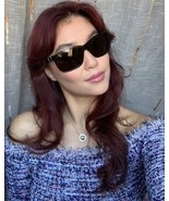 Giorgio Armani Vintage Havana Oversized Women&#39;s Sunglasses Italy - $1,678.29 MXN