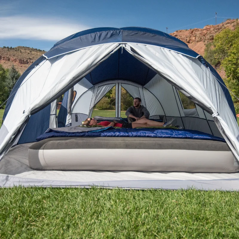 Ozark Trail 10-Person Cabin Tent, with 3 Entrances camping tent - £364.03 GBP