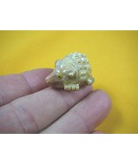 Y-POR-2) little tan red PORCUPINE rodent carving SOAPSTONE PERU love por... - £6.62 GBP