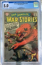 Star Spangled War Stories #132 (1967) CGC 5.0 -- O/w to white pages; Kanigher - £70.64 GBP