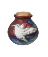 Hummingbird Raku Adult Urn - $145.95