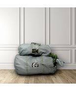 MARTHA STEWART Christmas Tree Storage Bag Set, 5 Foot Trees, Charcoal/Grey - $43.75