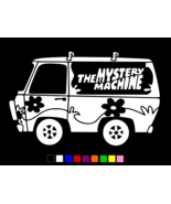 THE MYSTERY MACHINE VAN SCOOBY-DOO Vinyl Decal Car Window Wall CHOOSE SI... - $3.42+