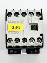 Moeller DIL EM-10-G 3-Pole Contactor 600V 15Amp 250VDC  31K3  - $29.00