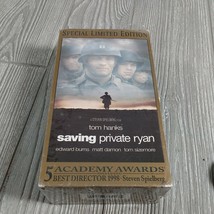 New &amp; Sealed Saving Private Ryan Vhs 2 Tape Set Tom Hanks - £7.77 GBP