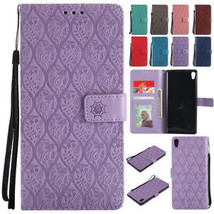 Magnetic Flip Leather Wallet Card Slot Stand Case Cover For Sony Xperia XA XZ L1 - £47.16 GBP