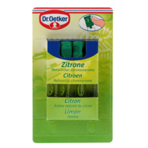 Dr. Oetker Aroma LEMON flavoring for baking &amp; cooking  1 pack/4pc. FREE ... - £7.24 GBP