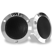 Pyle 1.0&#39;&#39; Voice Coil Titanium Dome Tweeter- 80 W at 4-Ohm, Car Tweeter - £53.33 GBP