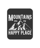 Personalized Mountains Are My Happy Place Picnic Blanket - $61.80