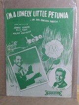 Sheet Music I’m A Lonely Little Petunia, In An Onion Patch by Kamano, Faber - £7.72 GBP