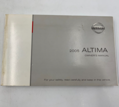 2005 Nissan Altima Owners Manual Handbook OEM D01B17053 - £17.86 GBP