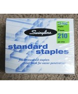 Swingline Standard Staples 3 Pack Standard Length 210 Per Strip #35108 S... - $198.43 MXN