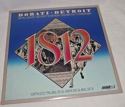 1812 Overture Dorati Detroit Orchestra Capriccio Italian LP Vinyl Record... - £21.07 GBP