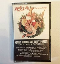 Once Upon a Christmas KENNY ROGERS DOLLY PARTON Cassette Tape 1984 RCA H... - $8.83