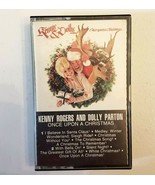 Once Upon a Christmas KENNY ROGERS DOLLY PARTON Cassette Tape 1984 RCA H... - £6.93 GBP