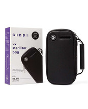 Giddi UV Sterilizer Bag Toothbrushes, Headphones, Anything Fit in the Bag Black - £47.09 GBP