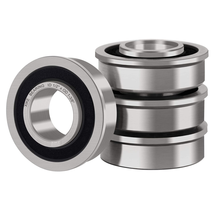 Xike 4 Pack Flanged Ball Bearings 1/2&quot; X 1-3/8&quot; X 1/2&quot; Inch. Be Applicable Lawn  - £11.81 GBP