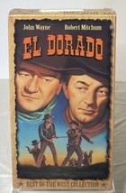 El Dorado (VHS, 1996) 1966 Western John Wayne Robert Mitchum James Caan ... - $13.17