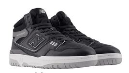 NEW BALANCE 650R MENS SIZE 11 D BLACK WHITE GRAY BASKETBALL SNEAKER BB65... - $74.15