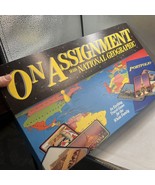On Assignment with National Geographic Board Game Complete 1990 - $29.77 CAD