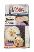 SANDY AUBUCHON Beginners Painting Video Handbook of Brush Strokes VHS Se... - $14.45