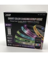 Feit Electric - 20 Feet Smart Color LED Chasing Strip Light - Open Box - £19.44 GBP