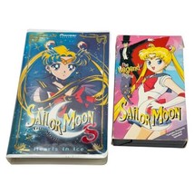 Sailor Moon VHS lot 2 The Legend Begins and Sailor Moon The Movie Vintage - $48.46