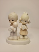 Vintage Collectible Precious Moments Figurine, E-4724 Rejoicing With You - £15.28 GBP