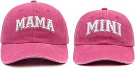 2Pcs Mommy And Me Baseball Cap For Mom Girl, Mom Daughter, Mama And Mini Hats - $39.98